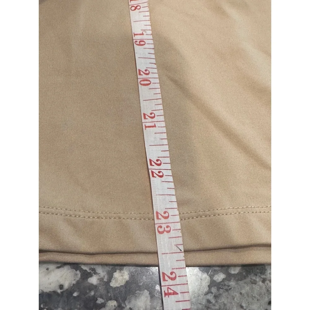 Tommie Copper Women Medium Beige Core Compression Tank Top 9010WR Scoop Neck - Picture 8 of 9